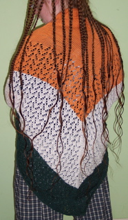 Irish Lace shawl