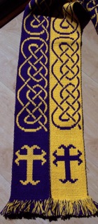 Cross Moline and Knotwork